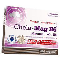 Магний и Витамин В6, Chela-Mag B6 Caps, Olimp Nutrition