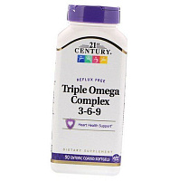 Тройной комплекс Омега 3 6 9, Triple Omega Complex 3-6-9, 21st Century