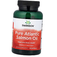 Чистое масло атлантического лосося, Pure Atlantic Salmon Oil, Swanson