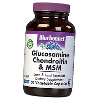 Глюкозамин Хондроитин МСМ, Glucosamine Chondroitin Plus MSM, Bluebonnet Nutrition