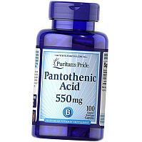 Пантотеновая кислота, Pantothenic Acid 550  , Puritan's Pride