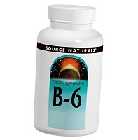 Витамин В6 (Пиридоксин), Coenzymated B-6 100, Source Naturals