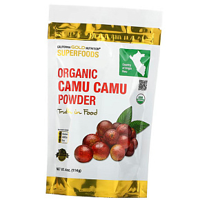 Органический порошок из каму-каму, Organic Camu Camu Powder, California Gold Nutrition