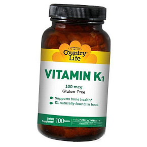 Витамин К1, Vitamin K1, Country Life