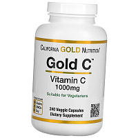 Витамин С, Аскорбиновая кислота, Gold C Vitamin C 1000, California Gold Nutrition