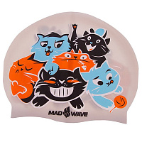 Шапочка для плавания детская Cats M057810 купить