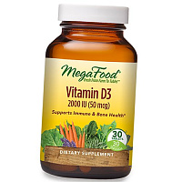 Витамин Д3, Vitamin D-3 2000, Mega Food