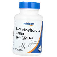 Метилфолат, L-Methylfolate 15, Nutricost