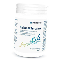 Комплекс для поддержки щитовидной железы, Iodine & Tyrosine, Metagenics