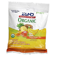 Органические таблетки на основе трав, Herbalozenge Organic Tropical Soother, Zand