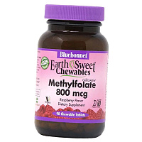 Метилфолат, Methylfolate 800, Bluebonnet Nutrition