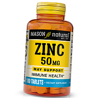 Глюконат Цинка, Zinc 50, Mason Natural