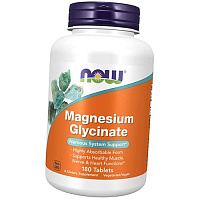 Магний Глицинат, Magnesium Glycinate, Now Foods
