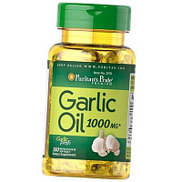 Масло чеснока, Garlic Oil 1000, Puritan's Pride