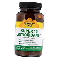 Антиоксидантный Комплекс, Super 10 Antioxidant, Country Life 