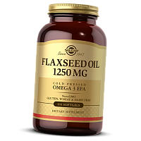 Льняное Масло, Flaxseed Oil 1250, Solgar