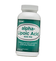 Липоевая кислота для похудения, Alpha Lipoic Acid 600, GNC 