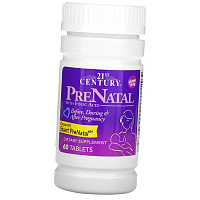 Витамины для беременных с Фолиевой кислотой, PreNatal with Folic Acid, 21st Century