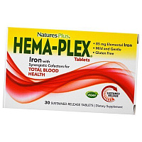 Комплекс для здоровья крови, Hema-Plex Sustained, Nature's Plus