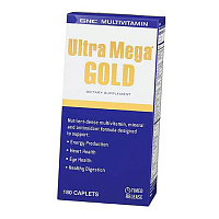 Мультивитамины, Ultra Mega Gold, GNC