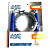 Скакалка скоростная Cable Jumprope LS3114 (  Синий) Offer-1