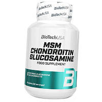 МСМ Хондроитин Глюкозамин, MSM Chondroitin Glucosamine, BioTech (USA)