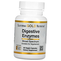 Пищеварительные ферменты широкого спектра действия, Digestive Enzymes Broad Spectrum, California Gold Nutrition