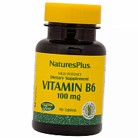 Витамин В6 (Пиридоксин), Vitamin B6 100, Nature's Plus