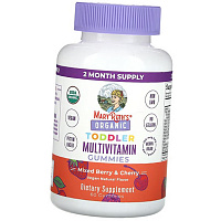 Детские мультивитамины, Organic Toddler Multivitamin Gummies, MaryRuth's