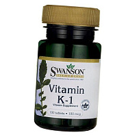Витамин К1, Vitamin K-1 100, Swanson