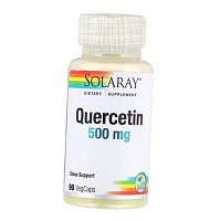 Кверцетин, Quercetin 500, Solaray 
