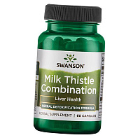 Комплекс для детоксикации печени, Milk Thistle Combination, Swanson