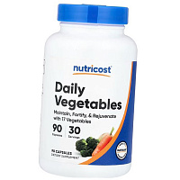 Экстракт овощей, Daily Vegetables, Nutricost