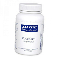 Аспартат Калия, Potassium Aspartate, Pure Encapsulations
