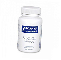 SR-Коэнзим Q10 c Пирролохинолинхиноном, SR-CoQ10 with PQQ, Pure Encapsulations 