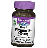 Витамин К2, Vitamin K2 100, Bluebonnet Nutrition