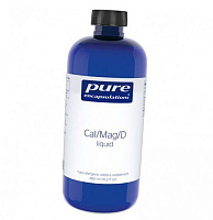 Жидкий Кальций Магний Д3, Cal/Mag/D liquid, Pure Encapsulations