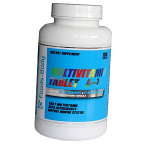 Мультивитамины, Multivitamin Tablet A-Z, Foods-Body