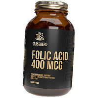 Фолиевая кислота, Folic Acid 400, Grassberg