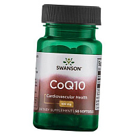 Коензим Q10 в капсулах, CoQ10 100, Swanson 
