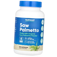 Органический Со Пальметто, Saw Palmetto 500, Nutricost