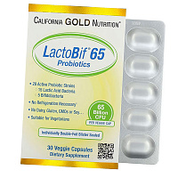Пробиотики, LactoBif 65 Probiotics, California Gold Nutrition