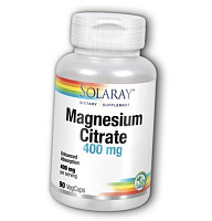 Магний Цитрат, Magnesium Citrate 400, Solaray