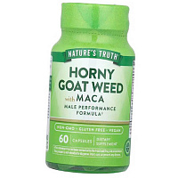 Тестобустер в капсулах, Horny Goat Weed with Maca, Nature's Truth