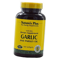Масло чеснока и петрушки, Garlic and Parsley Oil, Nature's Plus