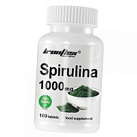 Спирулина таблетки, Spiruline 1000, Iron Flex