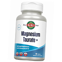Таурат Магния и Витамин В6, Magnesium Taurate 400, KAL