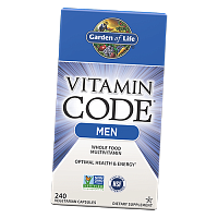 Мультивитамины для мужчин, Vitamin Code Men Multivitamin, Garden of Life