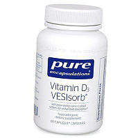 Витамин Д3, Vitamin D3 VESIsorb, Pure Encapsulations