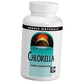 Хлорелла, Chlorella 500, Source Naturals